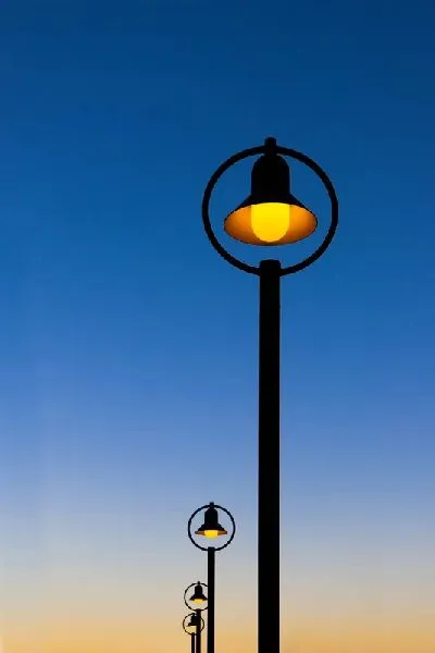 Плакат Вечерние фонари