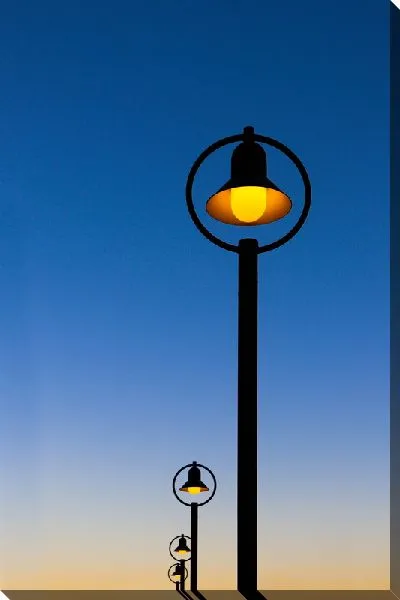 Постер Вечерние фонари