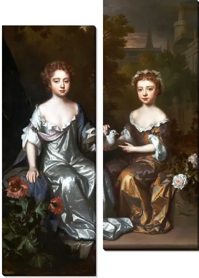 Картина Портрет Генриетты и Марии Хайд (Portrait of Henrietta and Mary Hyde)