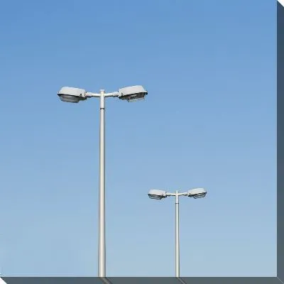 Постер Два уличных фонаря