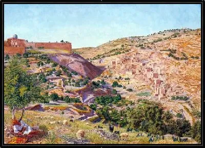 Иерусалим и долина Иосафата (Jerusalem and the Valley of Jehoshapha)