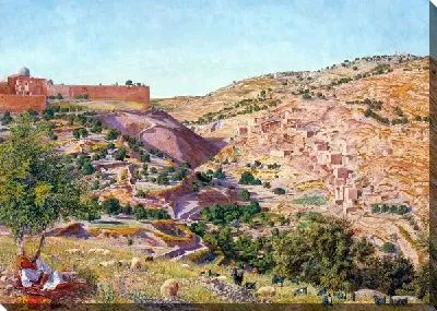 Иерусалим и долина Иосафата (Jerusalem and the Valley of Jehoshapha)