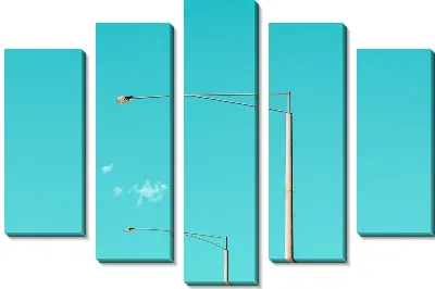 Модульная картина Фонари №4