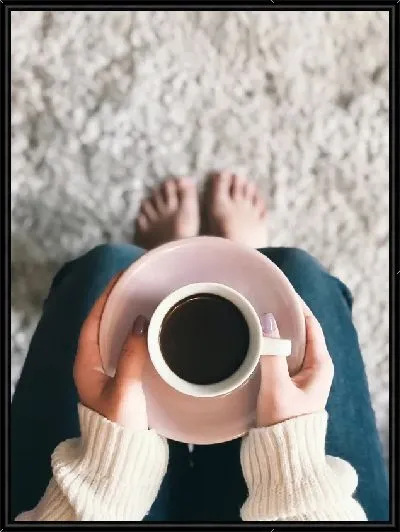 Картина Чашка кофе в руках
