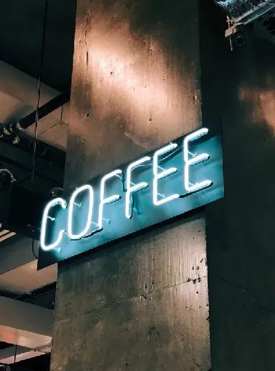 Плакат Надпись COFFEE