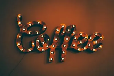 Плакат Надпись COFFEE №3