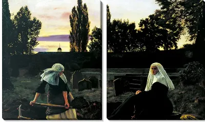 Картина Долина отдыха (The Vale of Rest)