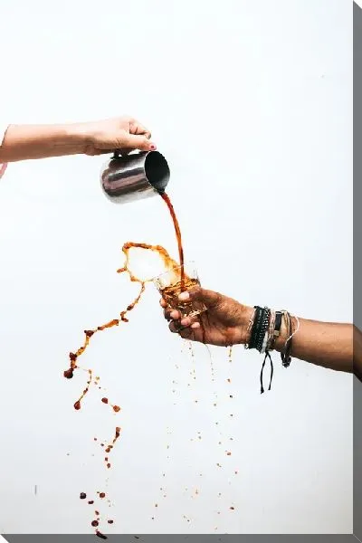 Постер Брызги кофе