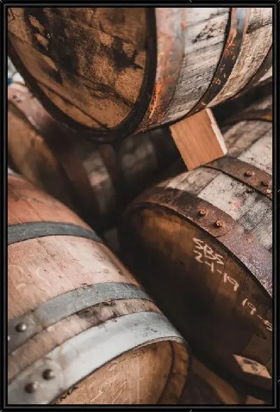 Картина Бочки с вином