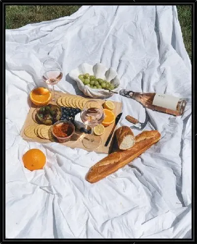 Картина Пикник с вином