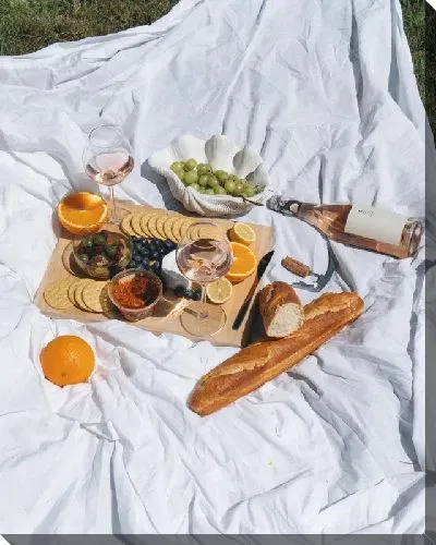 Постер Пикник с вином