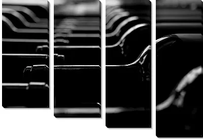 Модульная картина Бутылки с вином