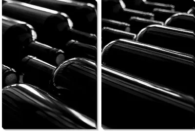 Модульная картина Бутылки вина №3