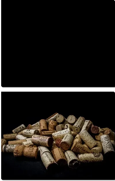 Модульная картина Пробки от бутылок вина