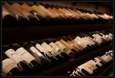 Картина Бутылки вина на винодельне №2