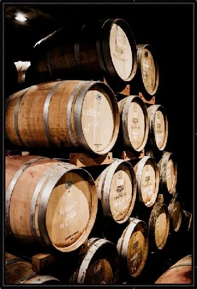 Картина Бочки с вином №7