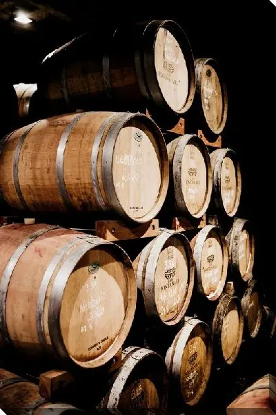 Постер Бочки с вином №7