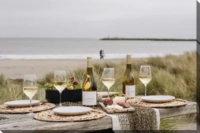 Постер Винная композиция на природе