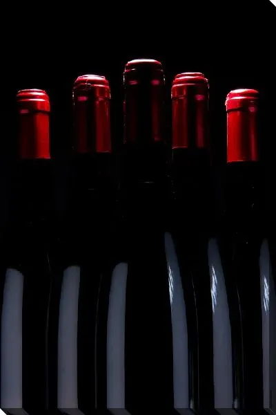 Постер 5 бутылок вина