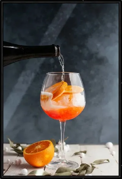 Картина Просекко с апельсином