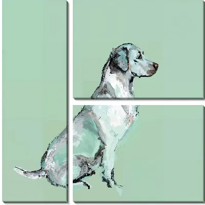 Модульная картина Лабрадор ретривер №21