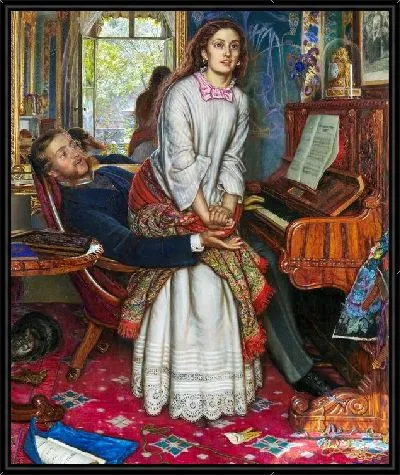 Картина Пробуждение совести (The Awakening Conscience)