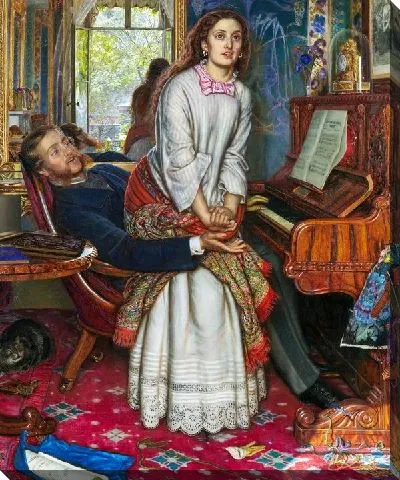 Картина Пробуждение совести (The Awakening Conscience)