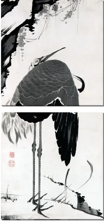 Картина Журавль (The Crane)