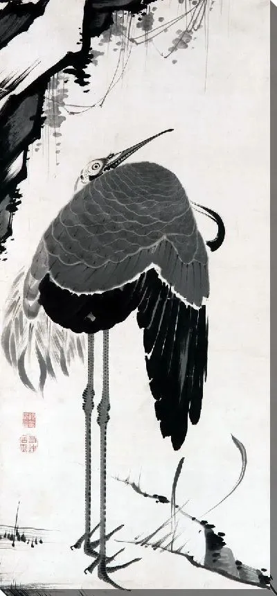 Картина Журавль (The Crane)