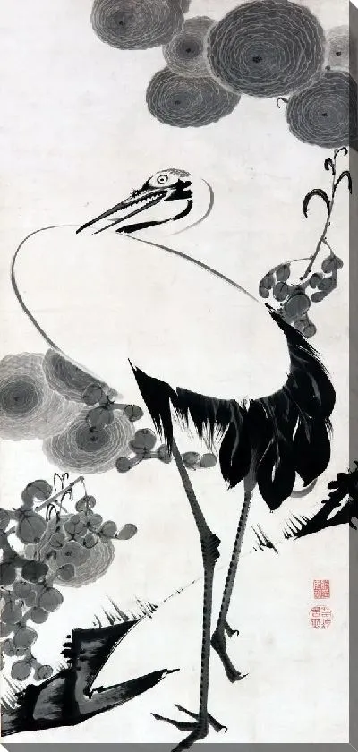 Картина Журавль (The Crane)