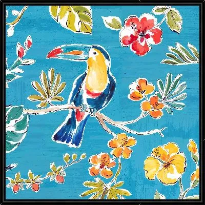 Тукан на ветке №4