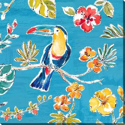 Тукан на ветке №4