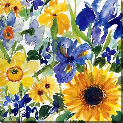 Картина маслом Композиция с нарциссами №2