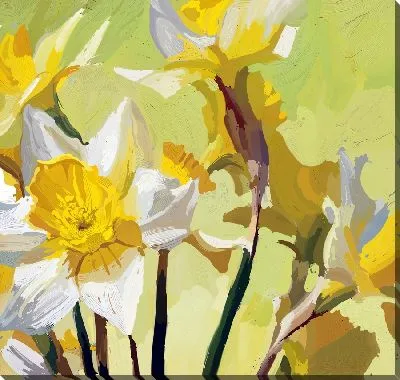Композиция с нарциссами №15
