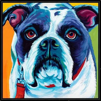 Картина Бульдог №6