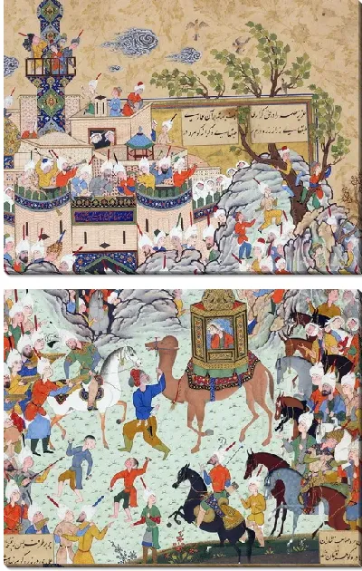 Картина Фолио из Хафт (Folio from a Haft)