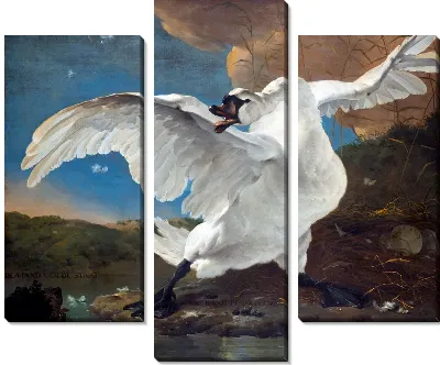 Картина Лебедь (Swan)