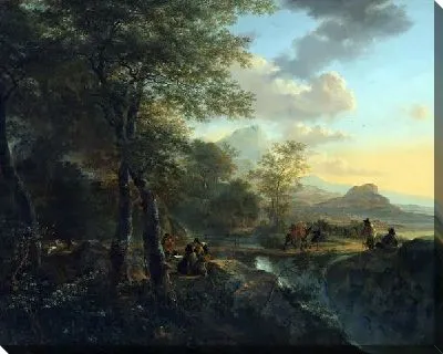 Картина маслом Итальянский пейзаж (Italian Landscape)