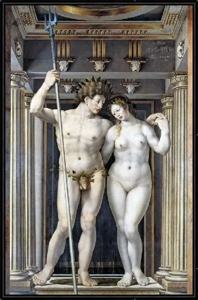 Картина Нептун и Амфитрита (Neptune and Amphitrite)