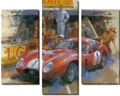 Картина Пит стоп