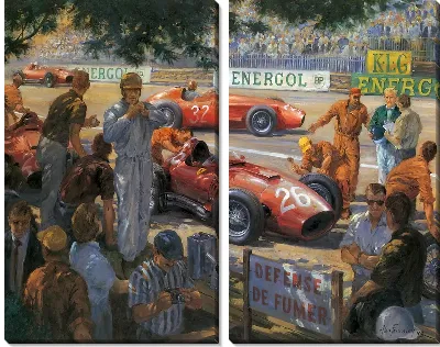 Картина Гонки в Монако