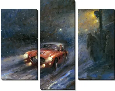 Картина Ночные гонки