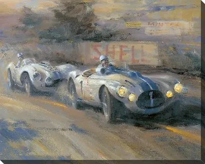 Картина Гонка с включенными фарами