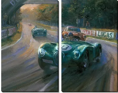 Картина Гонка №18