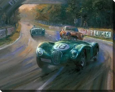 Картина Гонка №18