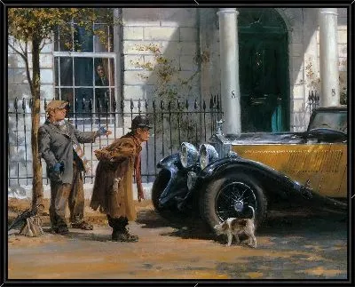 Взгляд на ретро автомобиль