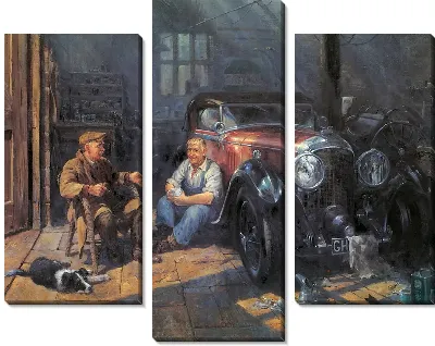 Отдых в гараже