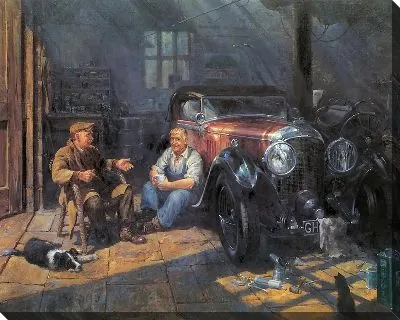 Отдых в гараже