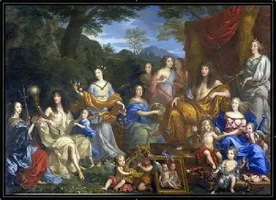 Людовик XIV и королевская семья (Louis XIV and the royal family)