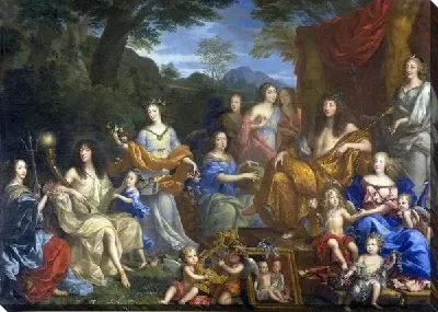 Людовик XIV и королевская семья (Louis XIV and the royal family)